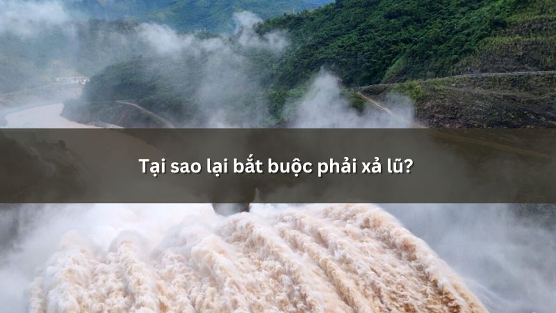 tại sao phải xả lũ